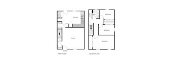 3 Bedroom 1.5 Bathroom - Townhome