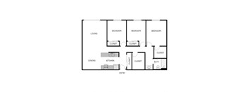 3 Bedroom 2 Bathrooms