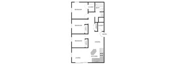 3 Bedroom 1 Bathroom