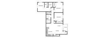 3 BED 1 BATH