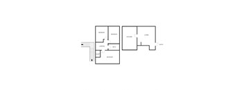 3 Bed 1 Bath Townhome