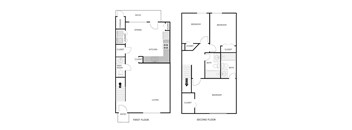 3 Bedroom 2.5 Bathroom - Townhome