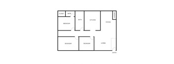 3 Bedroom 2 Bathroom