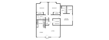 3 BED 2 BATH UPPER END