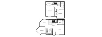 3 Bedroom 1.5 Bath Townhouse