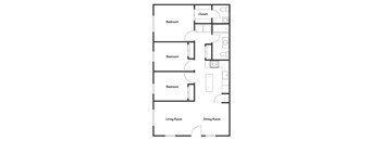 3 BED 1.5 BATH