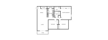 3 Bedroom 1.5 Bath