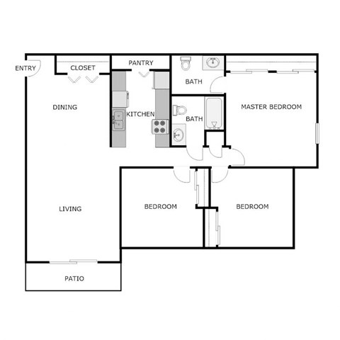 5663 King James Court 3 Beds Apartment for Rent - Photo Gallery 6