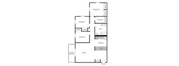 Three Bedrooms One Bathroom