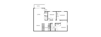 3 Bedroom 1 Bath