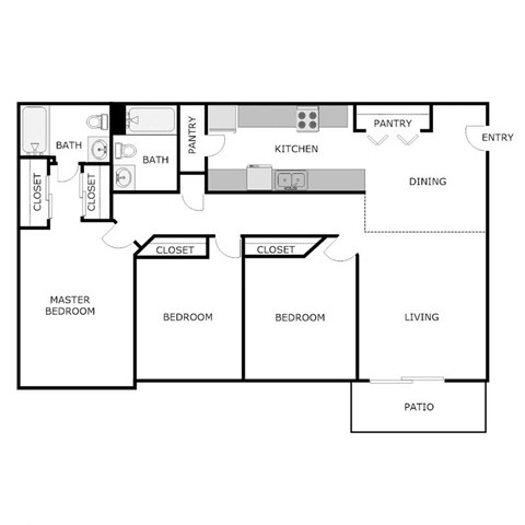 5663 King James Court 3 Beds Apartment for Rent - Photo Gallery 5