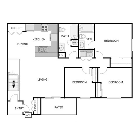 820 Bruner St 1-3 Beds Apartment for Rent - Photo Gallery 23