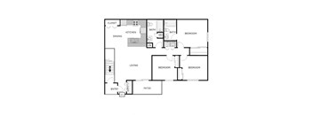 3 Bed 2 Bath