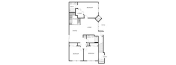 Lower 3 bed 2 bath