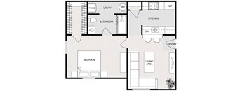 One Bedroom One Bathroom