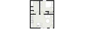 1 Bed 1 Bath - Efficiency