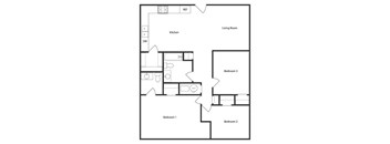 3 BED 1.5 BATH