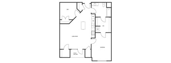 1 BED 1 BATH DEN