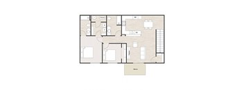 Two Bedrooms Two Bathrooms Upper