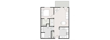 1 Bedroom 1 Bathroom