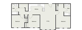 Three Bedroom Two Bathroom