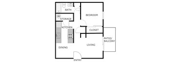 1 Bedroom 1 Bath
