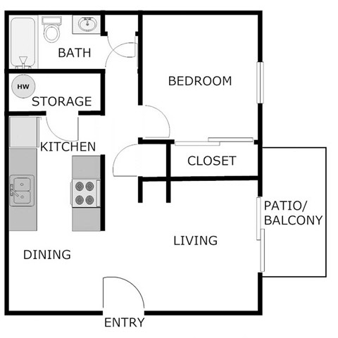1711 W Carl Sandburg Dr 1-3 Beds Apartment for Rent - Photo Gallery 11