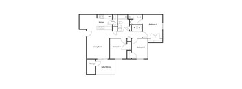 3 BED 2 BATH