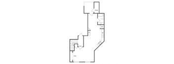 Studio Apartment 1 Bathroom