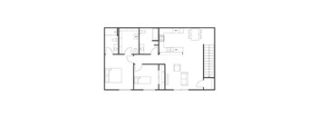 2 BED 2 BATH UPPER