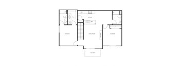2 Bed 2 Bath Upper Split