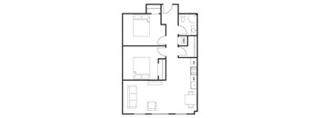 2 Bed 1 Bath