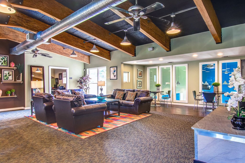 Clubhouse Lobby at Madison Rockwood, Ballwin, 63011