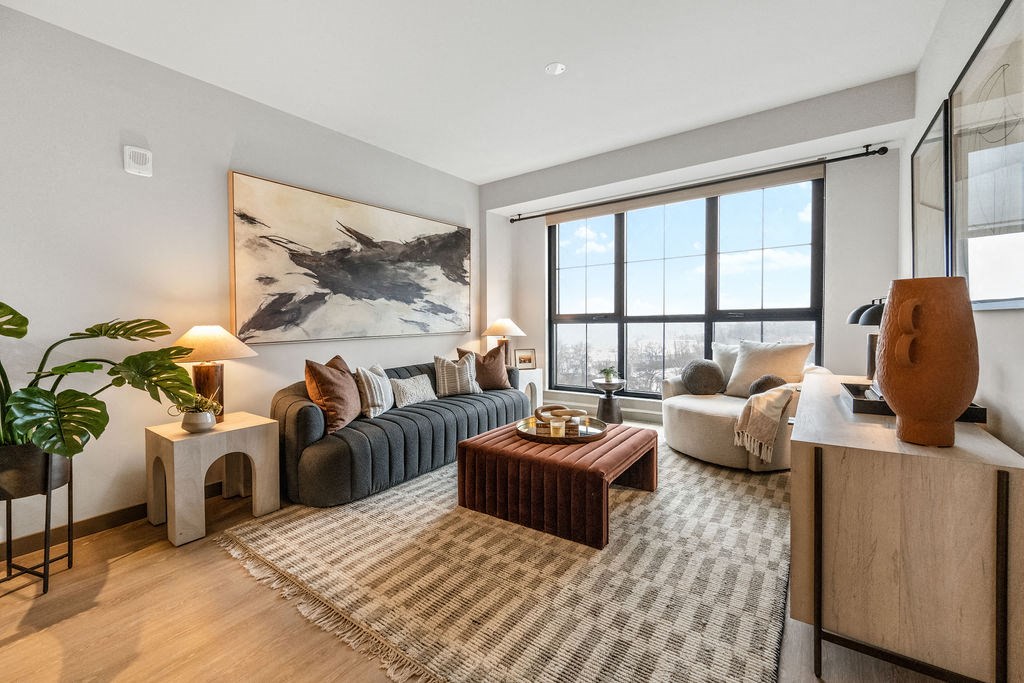 Living Room at Madison West Elm, Conshohocken, PA, 19428