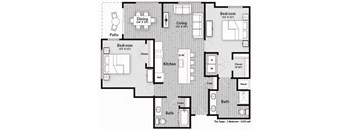 The Tango Floorplan at The Harrison, Pennsylvania, 19073
