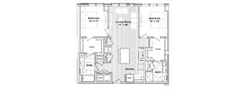a floor plan of a house at Madison West Elm, Pennsylvania
