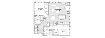 a floor plan of a house at Madison West Elm, Conshohocken Pennsylvania