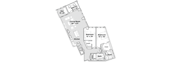 a floor plan of a house at Madison West Elm, Pennsylvania, 19428