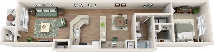 Sarasota Floor Plan at Madison Gateway, Florida