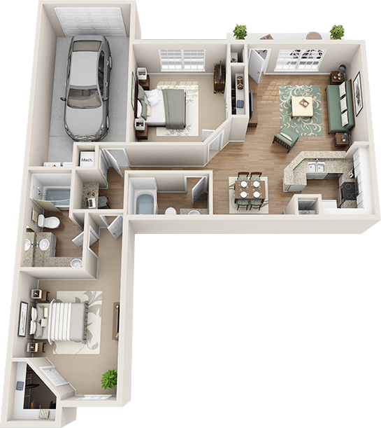 Vero Floorplan at Madison Gateway, St. Petersburg