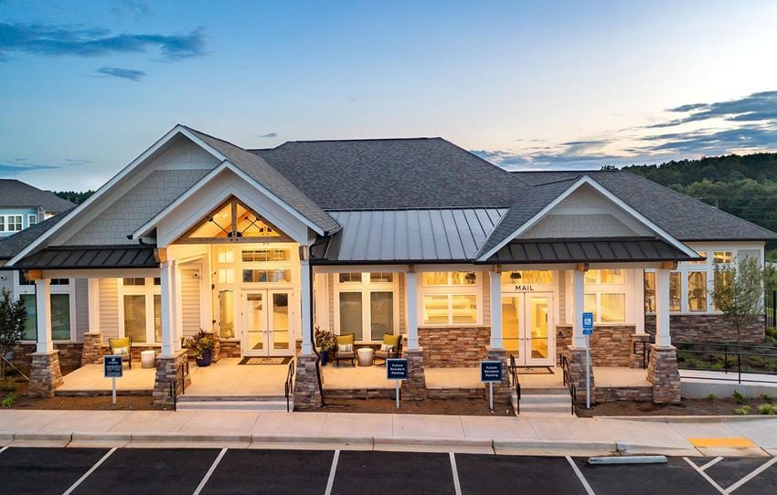 Clubhouse at twilight Clubhouse at twilight at Carmel Vista, McDonough, GA - Photo Gallery