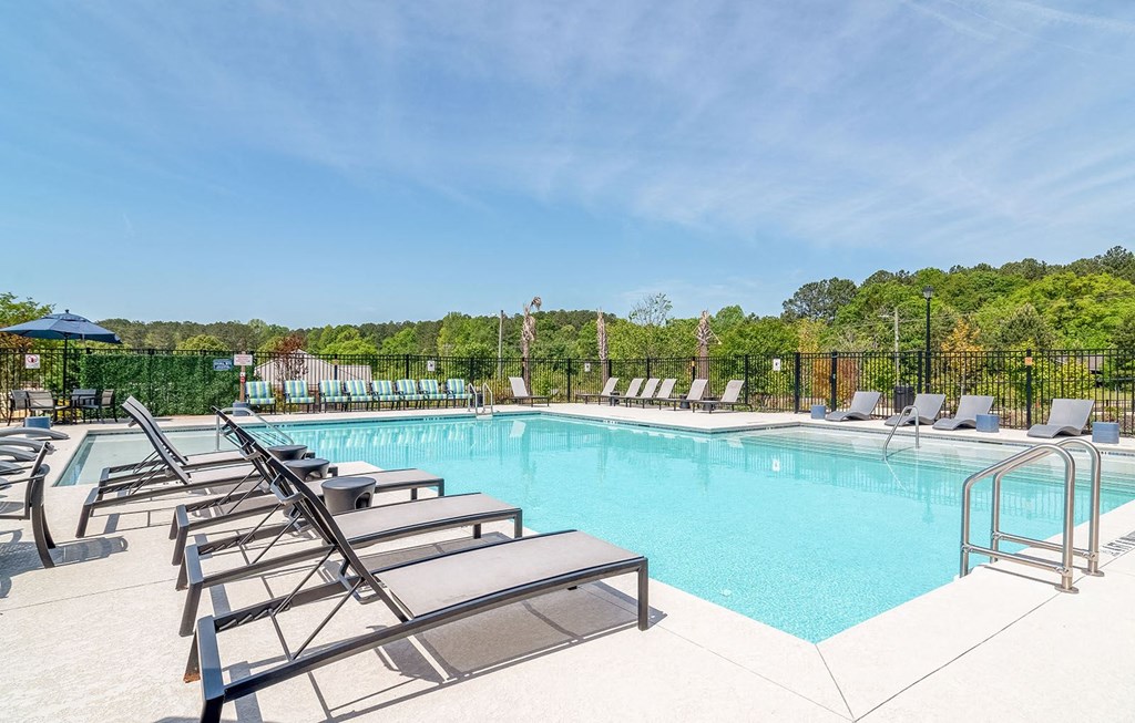 the swimming pool at the resort at glade springs at Carmel Vista, McDonough