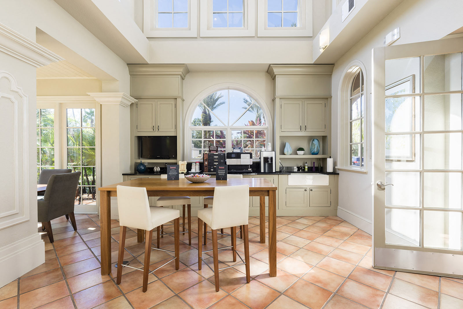 Coffee Bar with Complimentary Gourmet Coffee at Madison Gateway, St. Petersburg, Florida