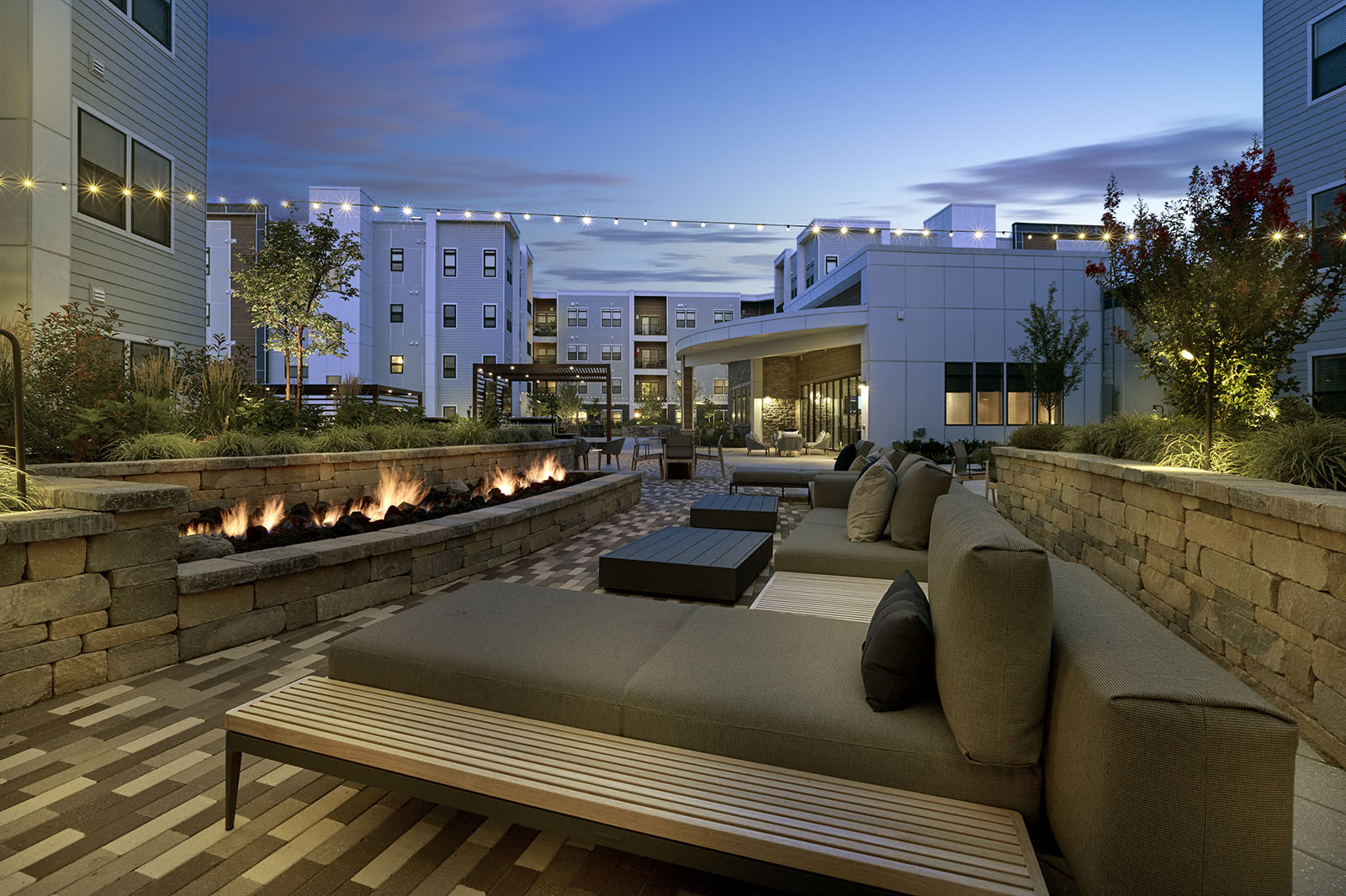 Resident Fire Lounge at Madison Ellis Preserve, Pennsylvania, 19073