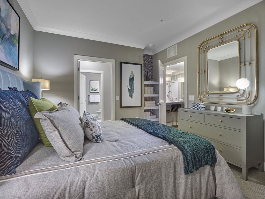 Model Bedroom at Madison Ellis Preserve, Newtown Square, Pennsylvania