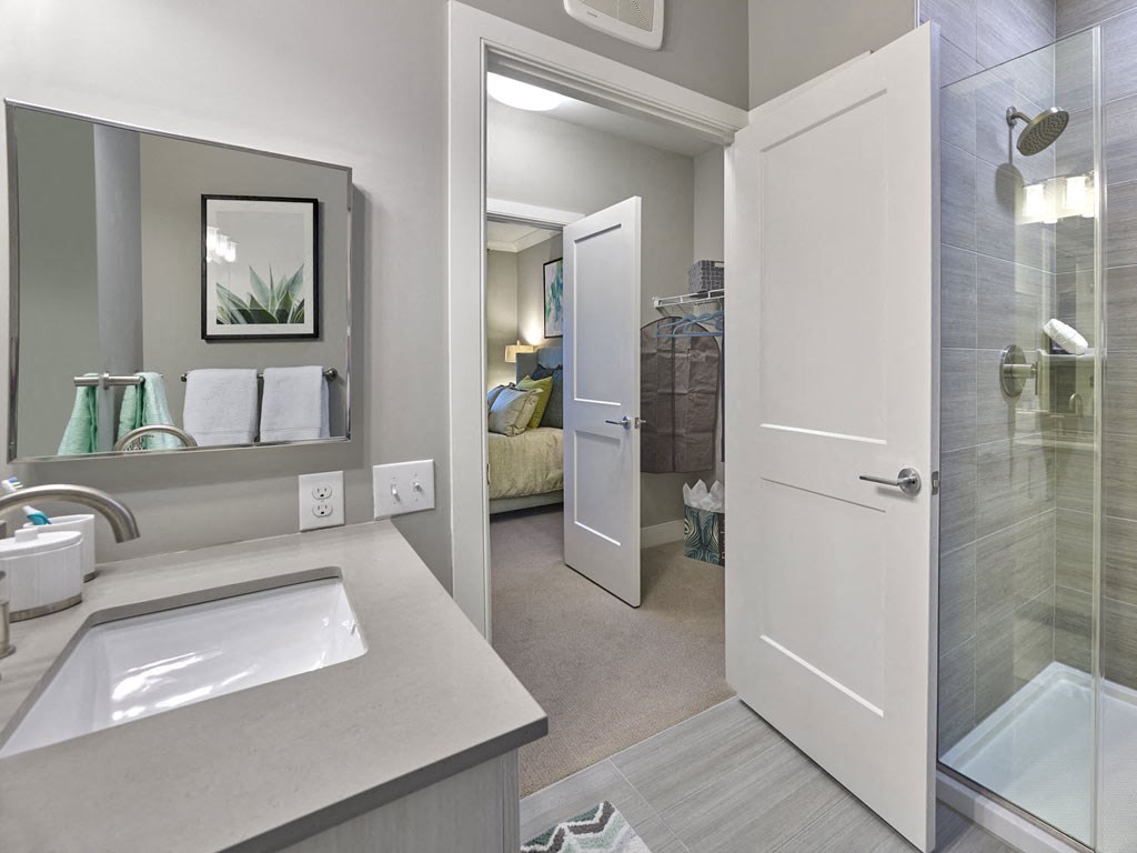 Model Bathroom at Madison Ellis Preserve, Pennsylvania