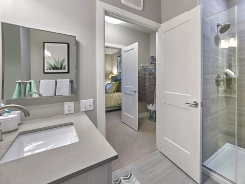 Model Bathroom at Madison Ellis Preserve, Pennsylvania