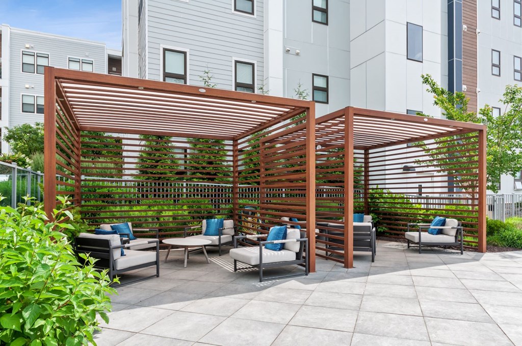 Outdoor Gazebo at Madison Ellis Preserve, Newtown Square, Pennsylvania
