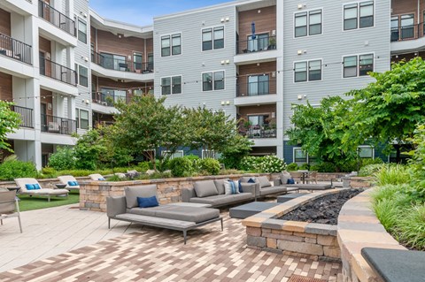 Outdoor Firepit Lounge at Madison Ellis Preserve, Newtown Square, PA