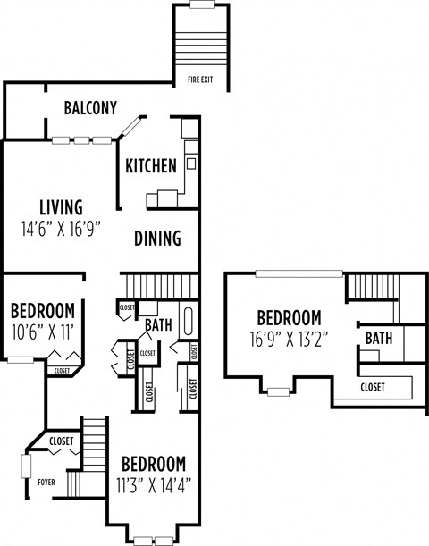 floor plan photo of the cortona in fairview, tx at Madison Glen Mills, Glen Mills, PA